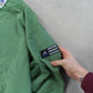 RARE 90s Adidas Sweatshirt Green - (XL)