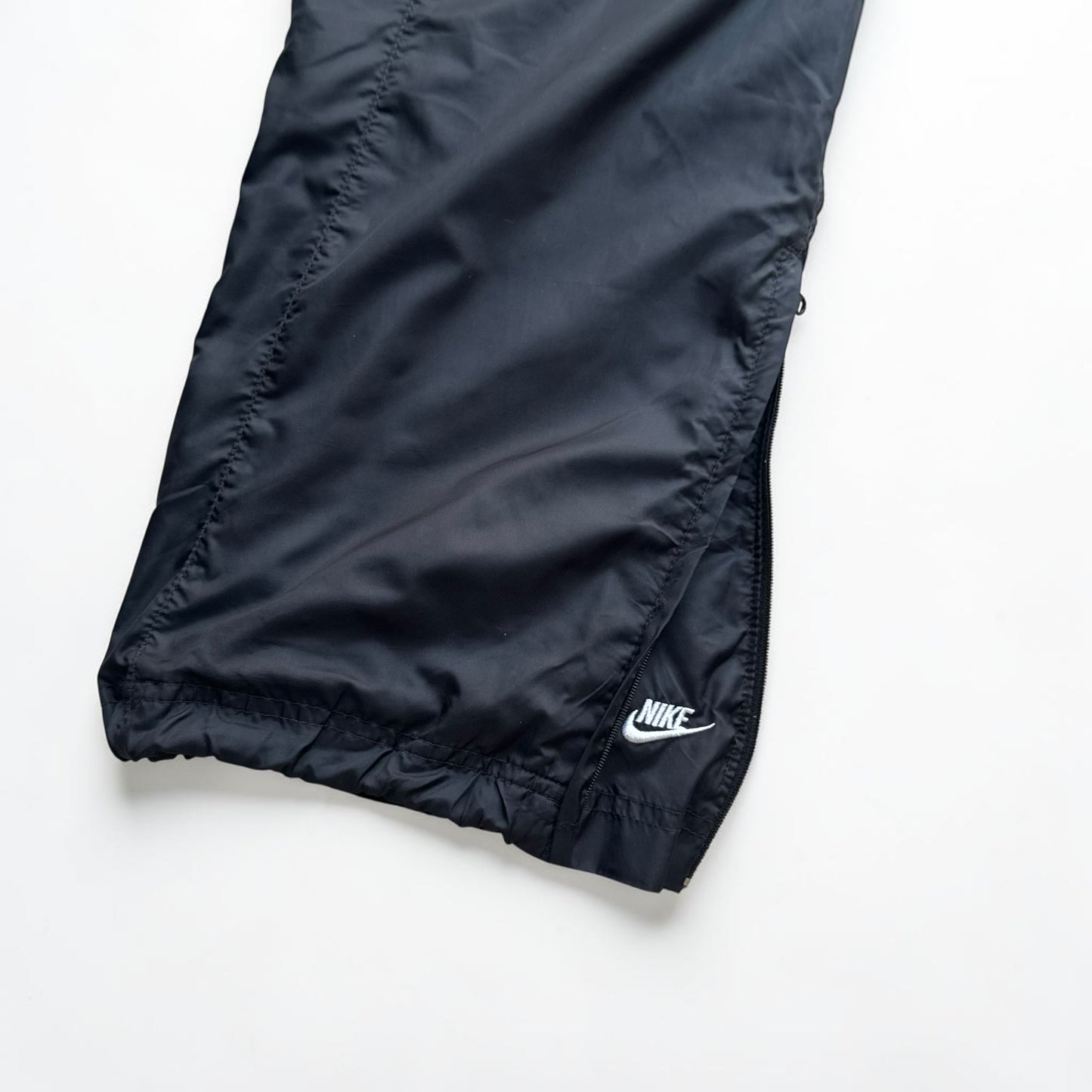 SUPER RARE 2000s Baggy Nike Trackpants Black - (M/L)