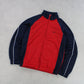 RARE 00s Nike Track Jacket Navy - (S)