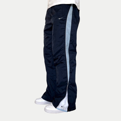 SUPER RARE 2000s Nike Trackpants Navy *PREMIUM* - (L)