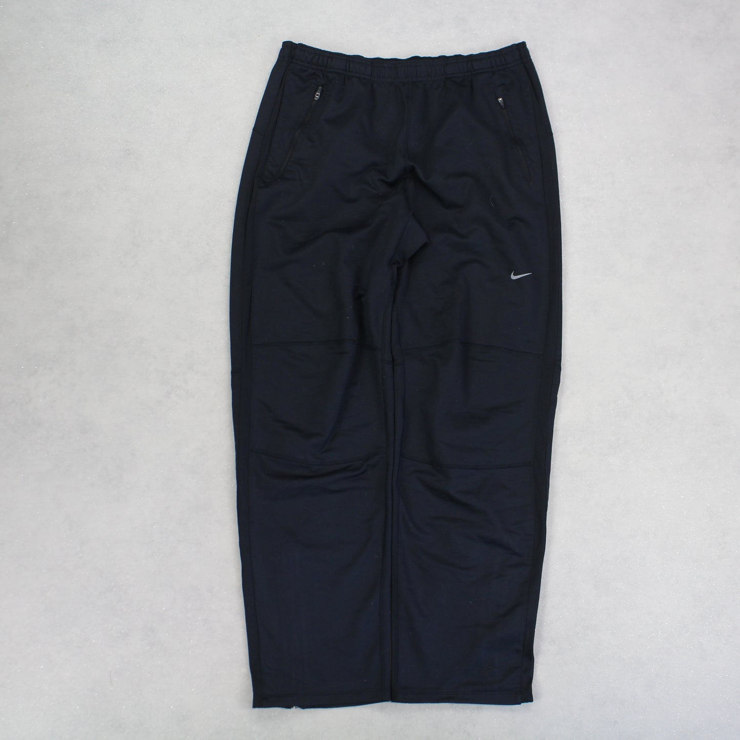 RARE Vintage 00s Nike Trackpants Black - (L)