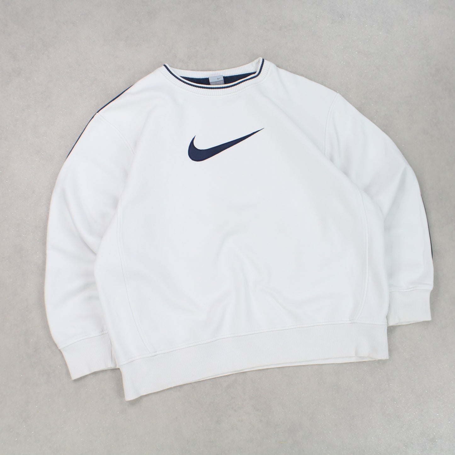 RARE 00s Nike Sweatshirt White - (XL)