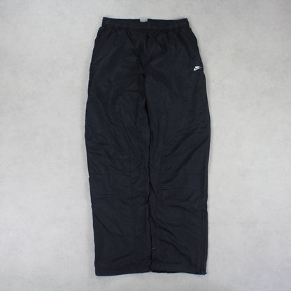 RARE Vintage 00s Nike Trackpants Black - (M)