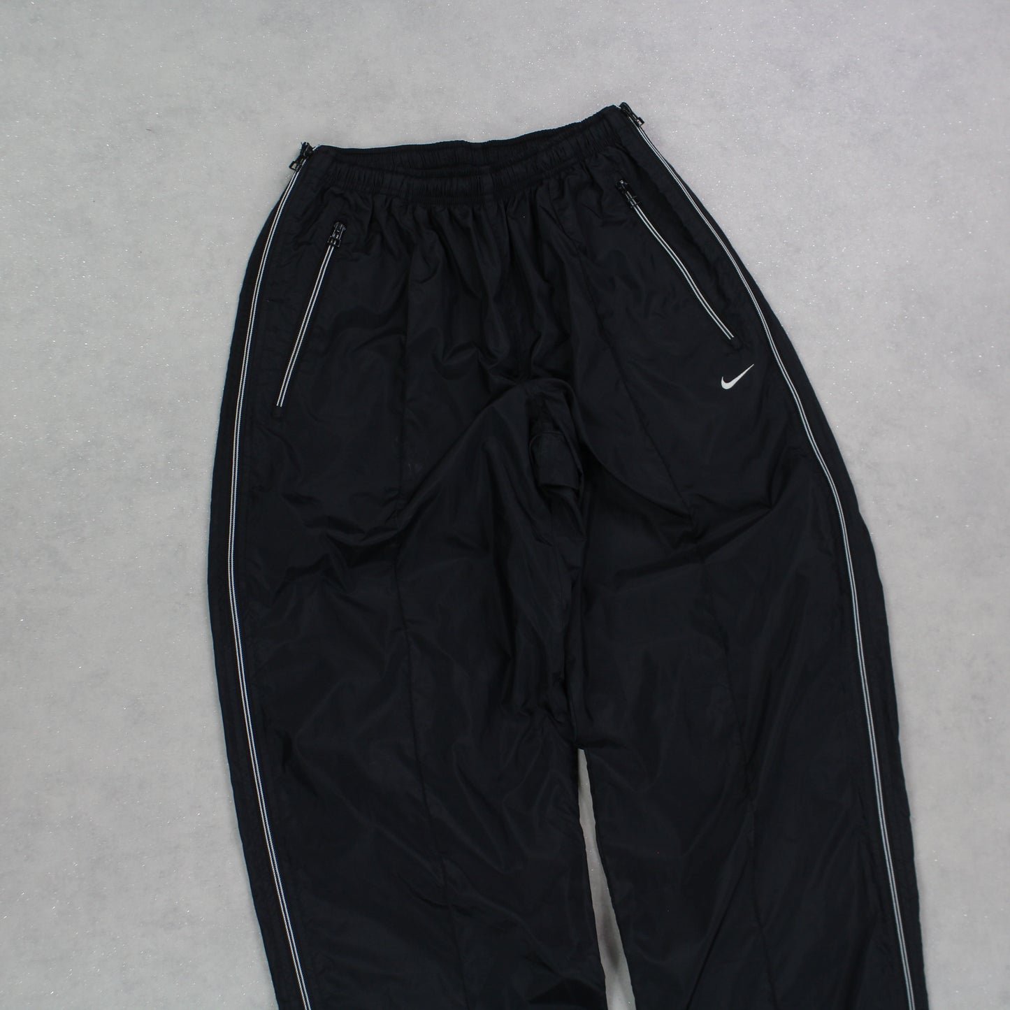 RARE 90s Nike Trackpants Black - (S)