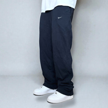 RARE 2000s Baggy Nike Joggers Navy - (M)
