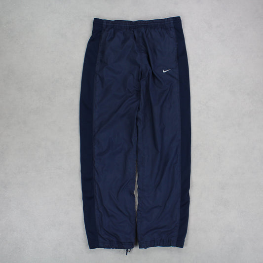 RARE 00s Nike Trackpants Navy - (L)