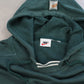 SUPER RARE Vintage 1990s Nike Swoosh Hoodie Green - (XL)