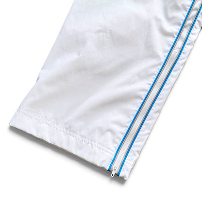 SUPER RARE 2000s Baggy Nike Trackpants White *PREMIUM* - (L)