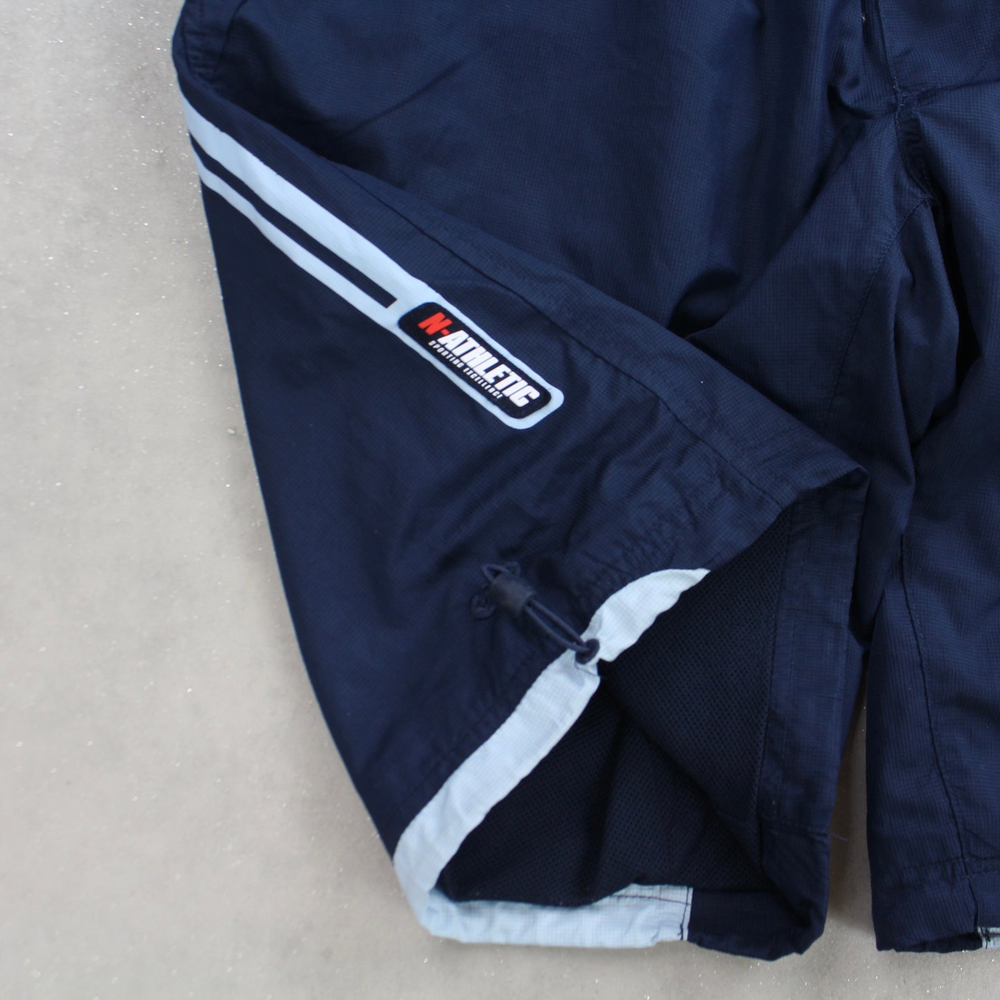 RARE 2000s Nike Track Shorts Navy - (M)