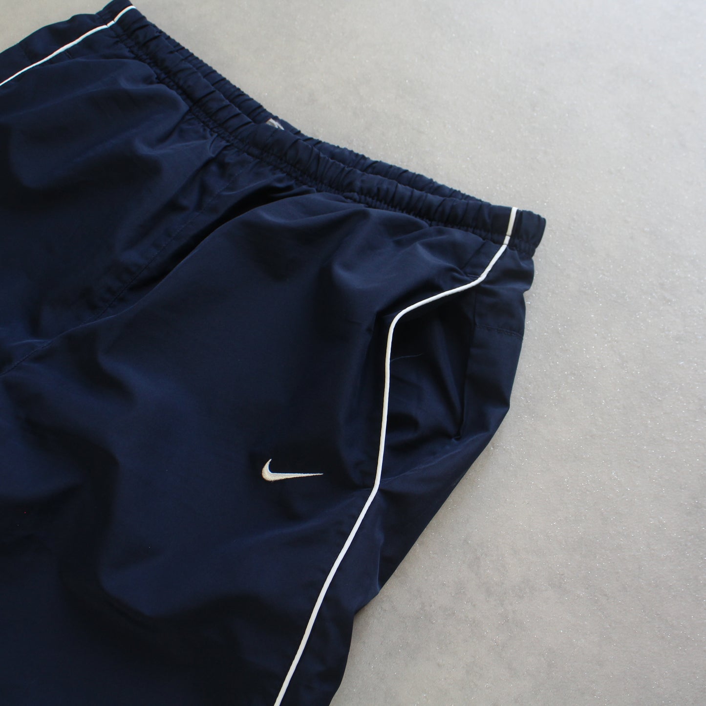 RARE 2000s Nike Trackpants Navy - (S)