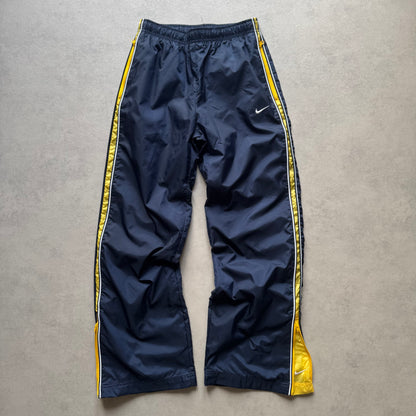SUPER RARE 2000s Nike Trackpants Navy - (XS)
