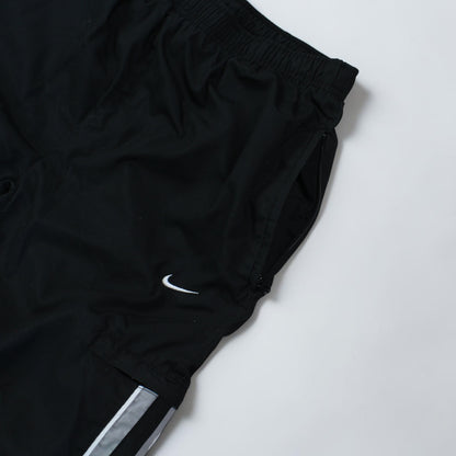 RARE 2000s Nike Baggy Trackpants Black - (L)