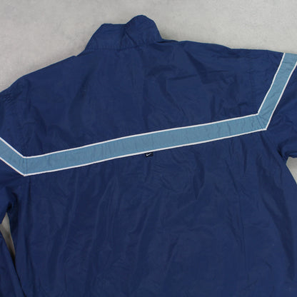 RARE 00s Nike Track Jacket Blue - (XL)