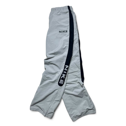 RARE 2000s Baggy Nike Trackpants Grey - (M)
