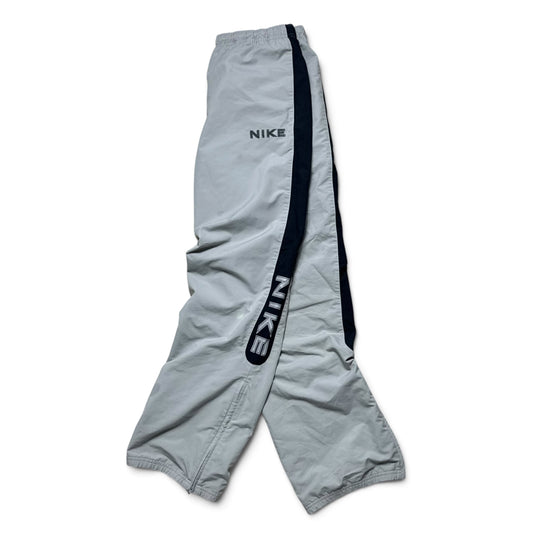 RARE 2000s Baggy Nike Trackpants Grey - (M)