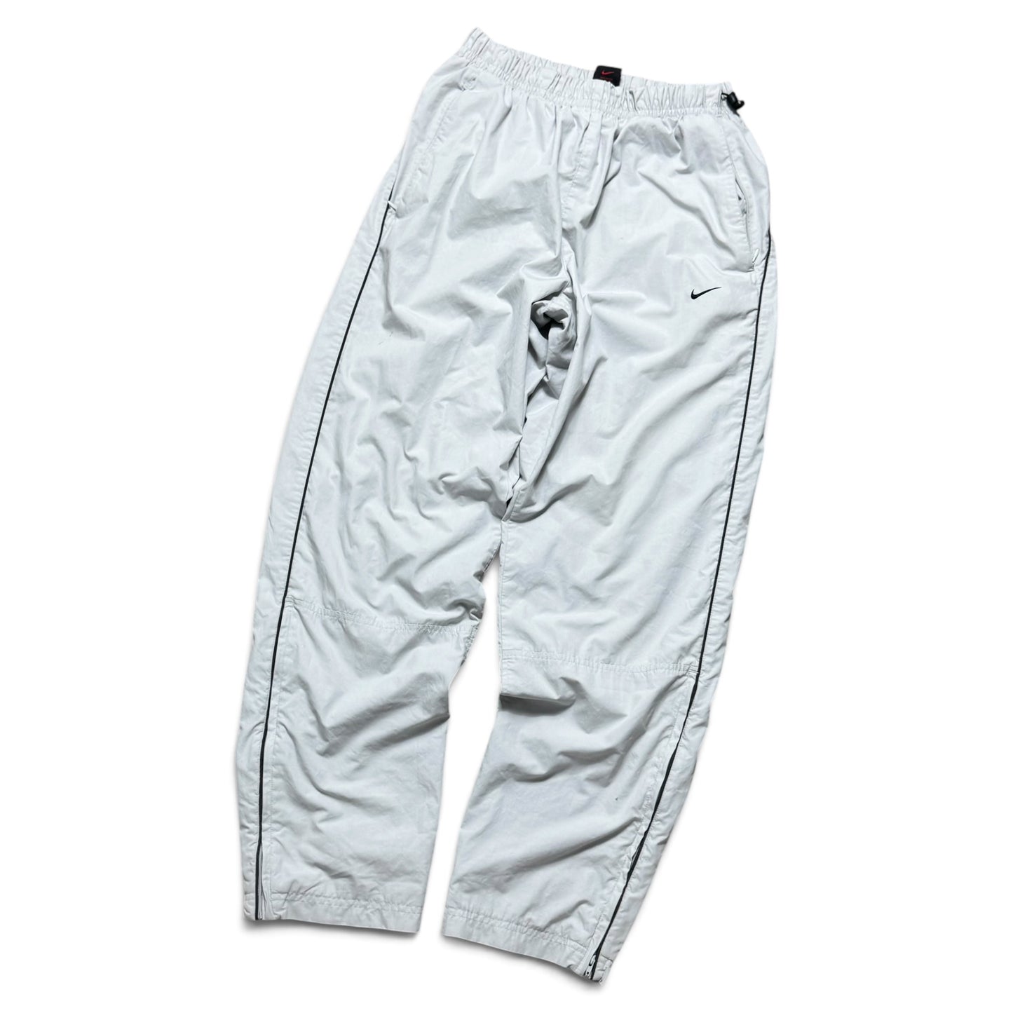 RARE 1990s Nike Trackpants Grey - (S)