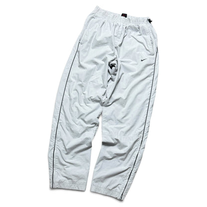 RARE 1990s Nike Trackpants Grey - (S)