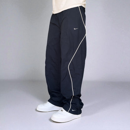 RARE 2000s Nike Trackpants Navy - (L)