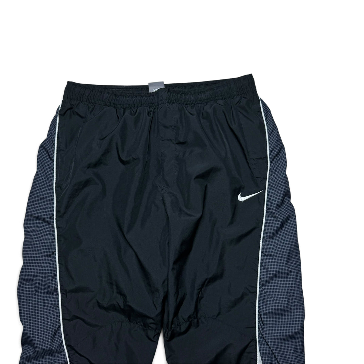 SUPER RARE 2000s Nike Air Max Trackpants Black - (L)