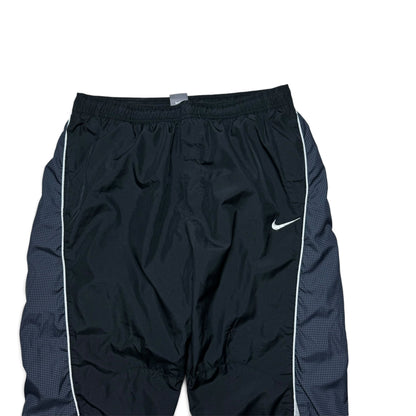 SUPER RARE 2000s Nike Air Max Trackpants Black - (L)