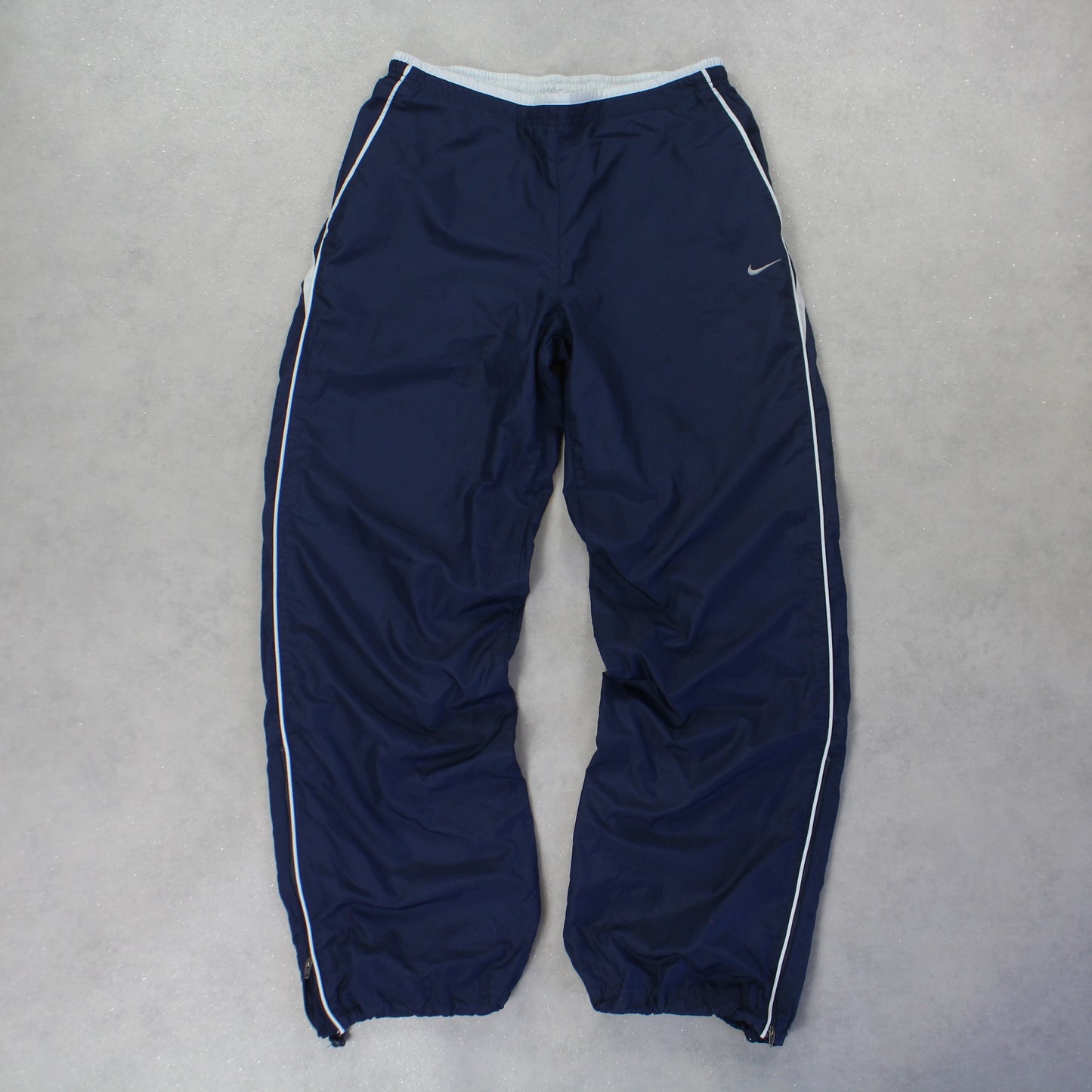 RARE 2000s Nike Trackpants Navy - (S)