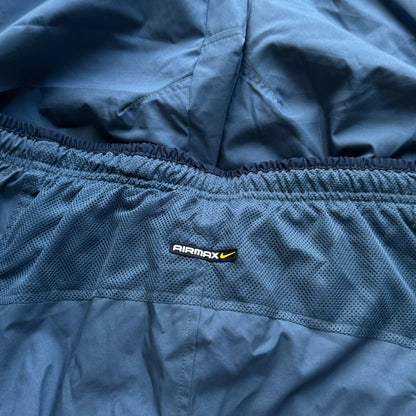 SUPER RARE 2000s Nike Air Max Trackpants Blue - (L)