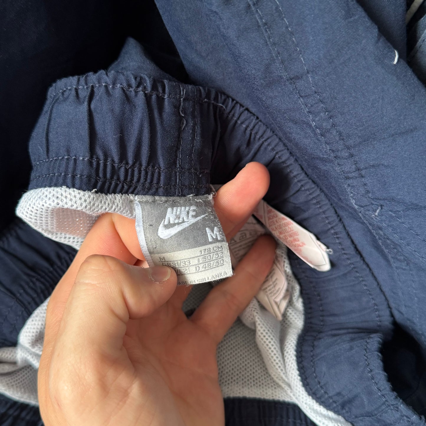 RARE 2000s Nike Trackpants Navy - (M)
