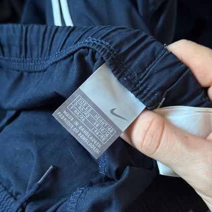 SUPER RARE 2000s Baggy Nike Trackpants Navy - (M)