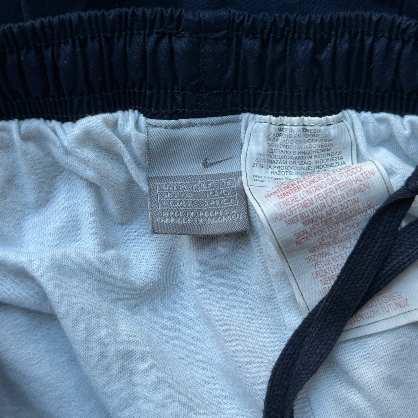 RARE 2000s Nike Trackpants Navy - (M)