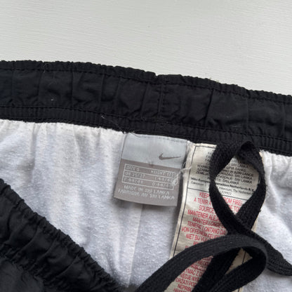SUPER RARE 2000s Nike Trackpants Black - (S)
