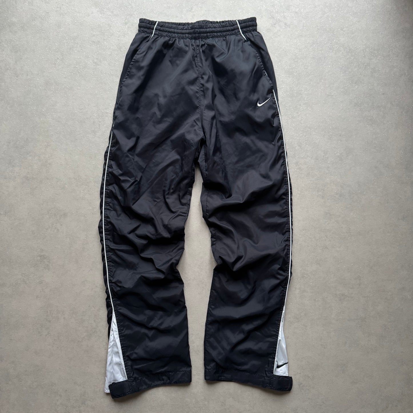RARE 2000s Nike Trackpants Black - (XS)