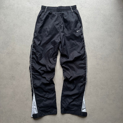 RARE 2000s Nike Trackpants Black - (XS)