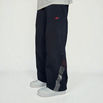 RARE 2000s Nike Airmax Joggers Black - (L)