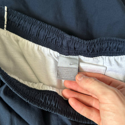 RARE 2000s Nike Trackpants Navy - (L)
