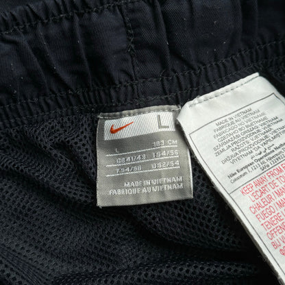 RARE 2000s Baggy Nike Trackpants Navy - (L)