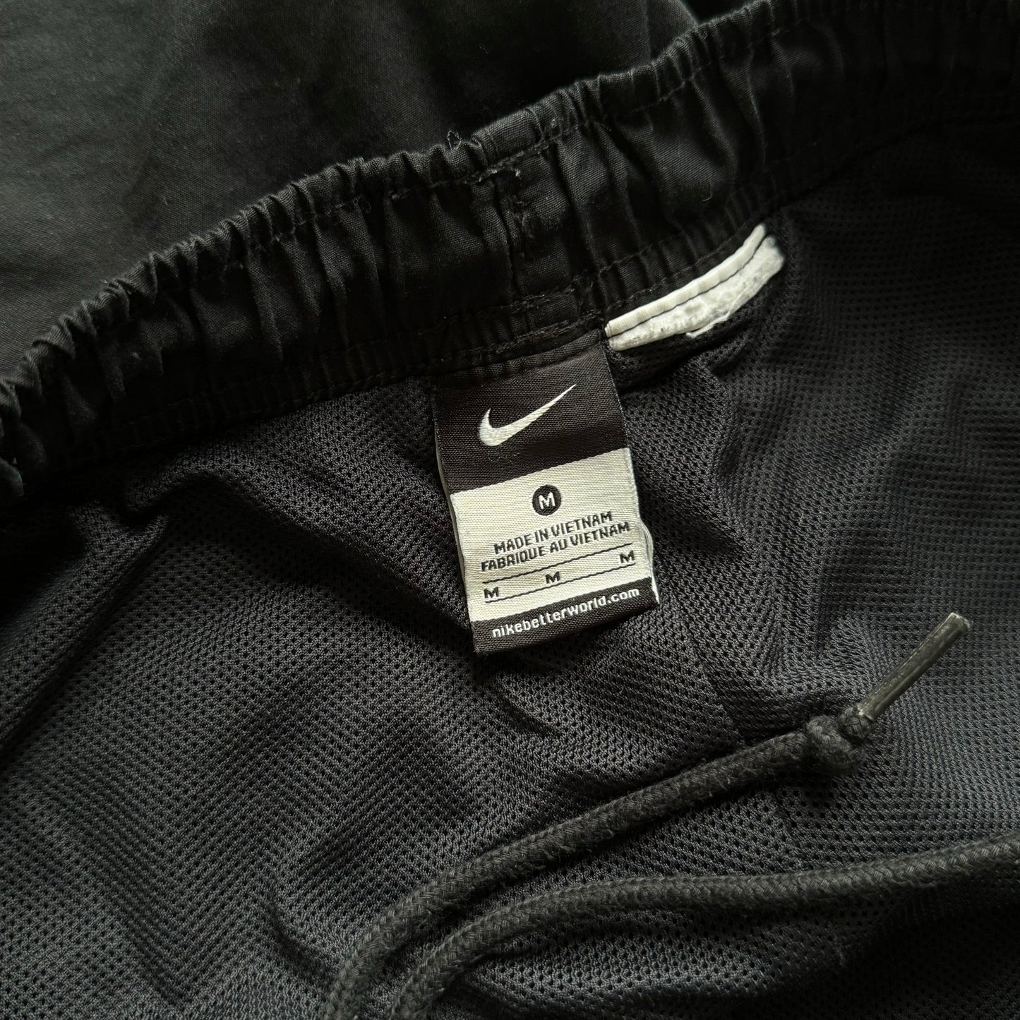 RARE 2000s Nike Trackpants Black - (M)