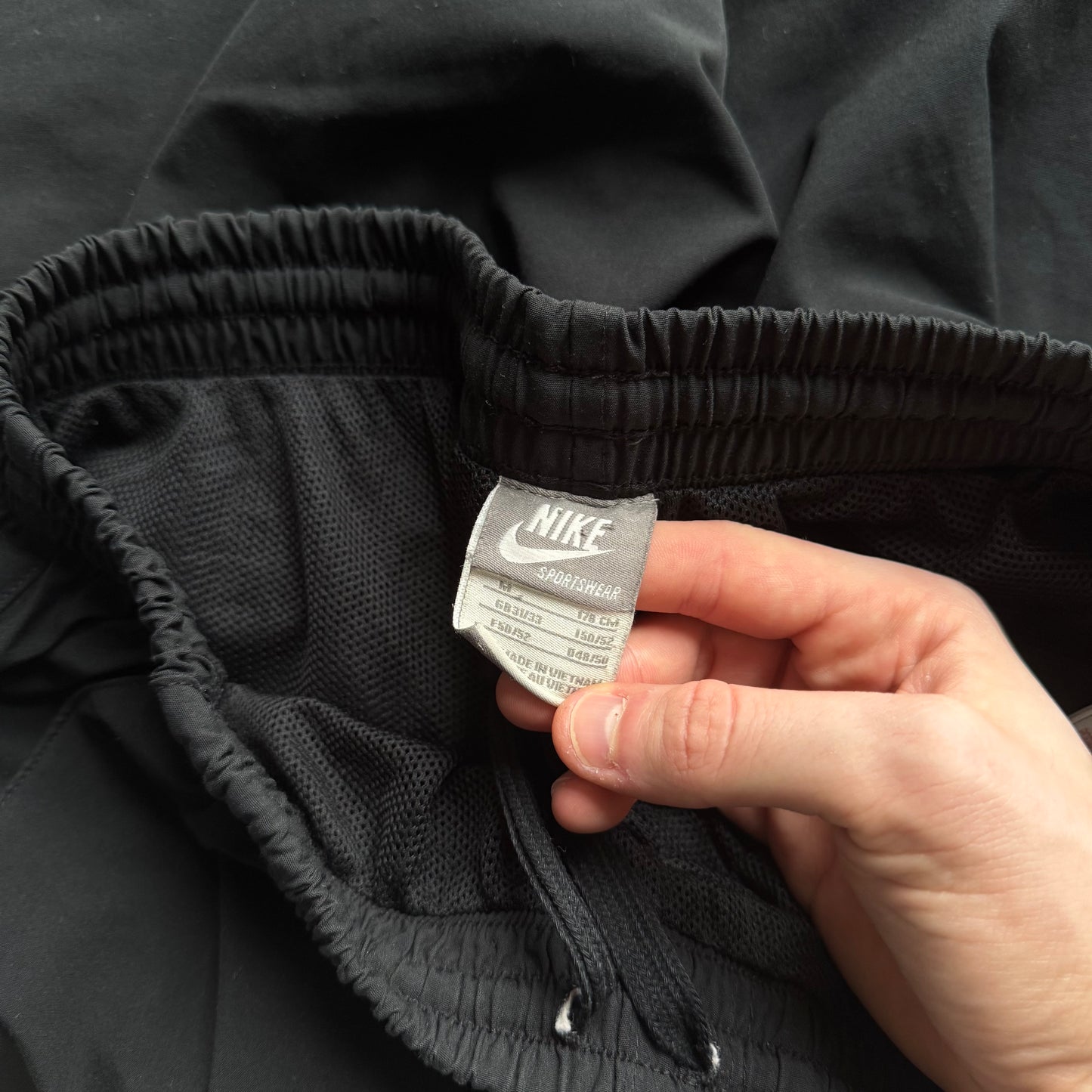 RARE 2000s Nike Trackpants Black - (S)