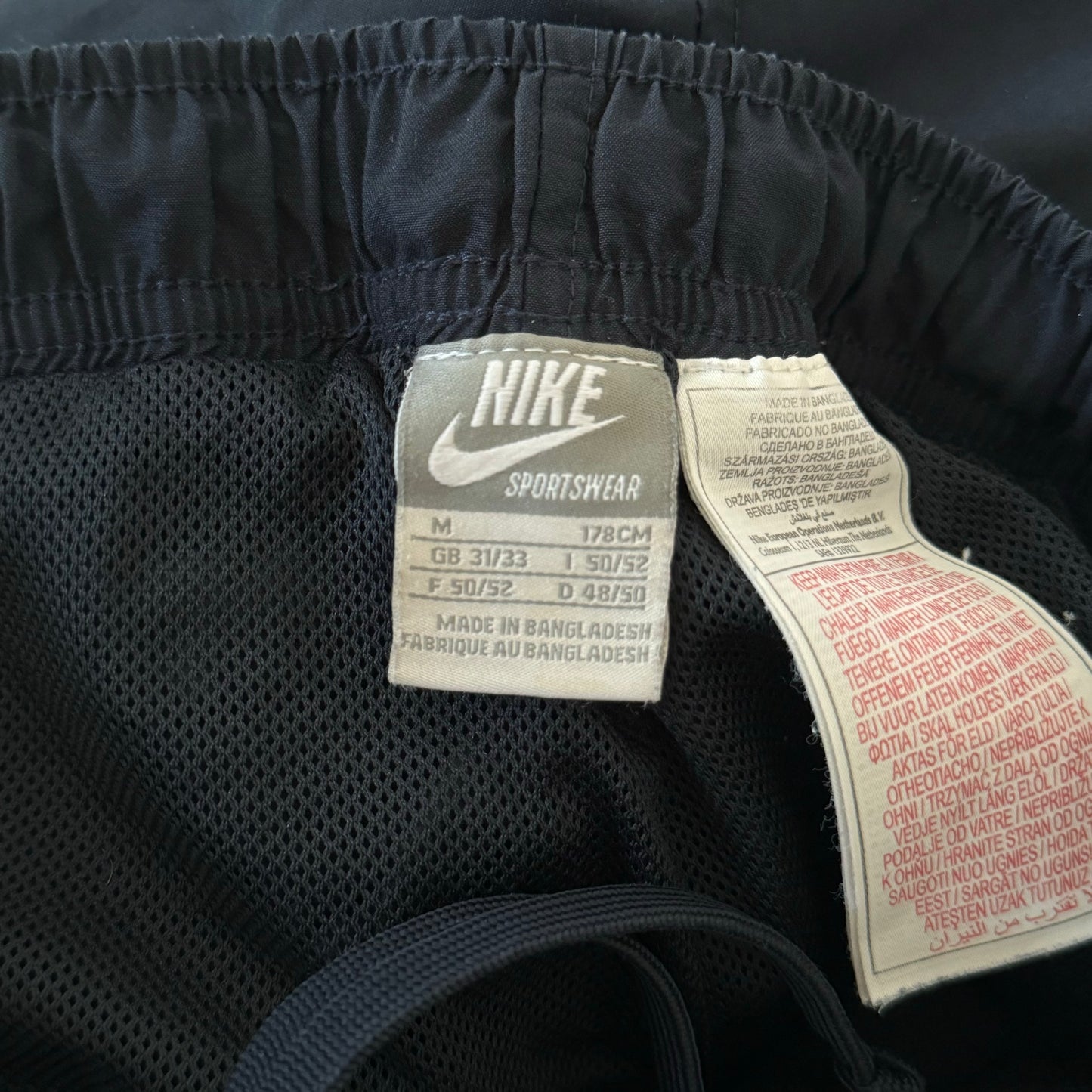 RARE 2000s Nike Trackpants Navy - (M)