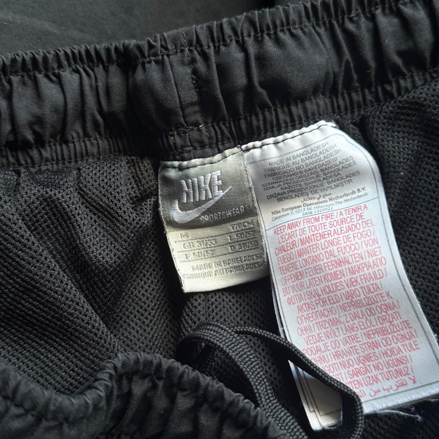 Pantalon de survêtement Nike noir RARE des années 2000 - (Taille S)