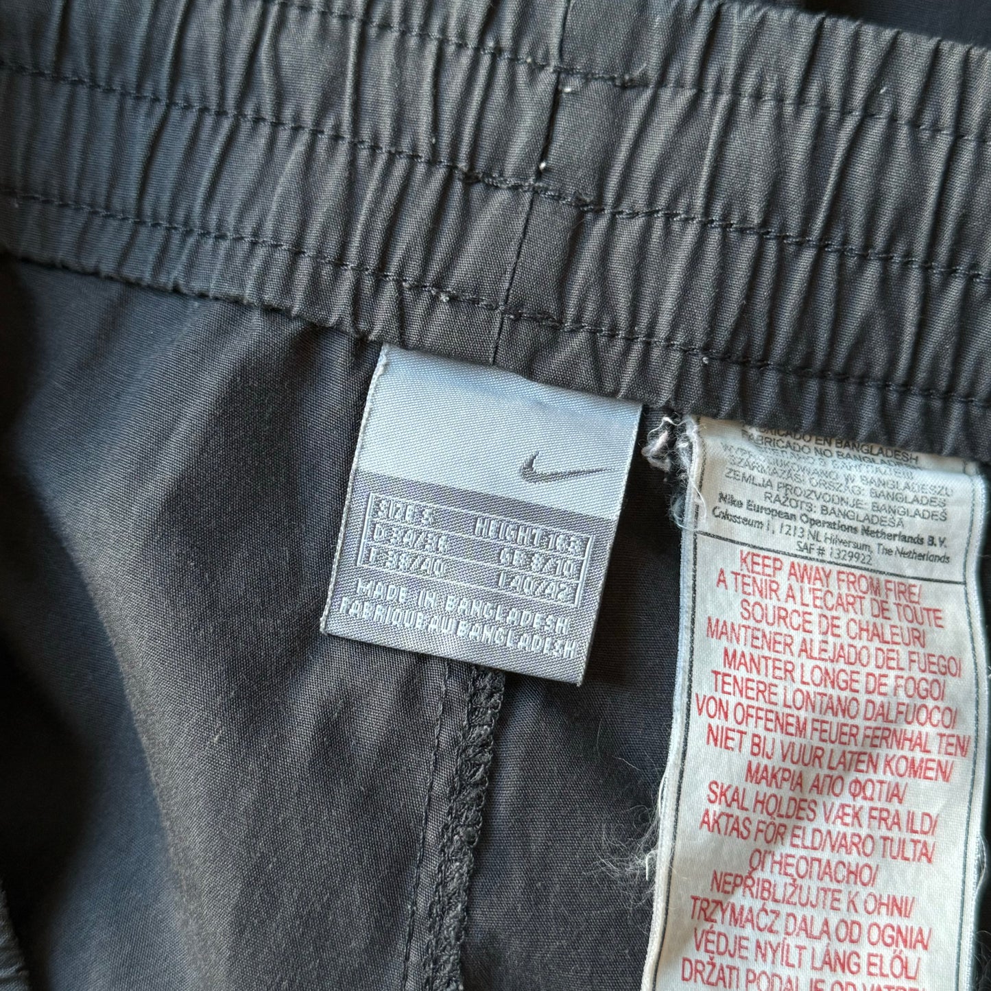 RARE 2000s Nike Trackpants Grey - (S)