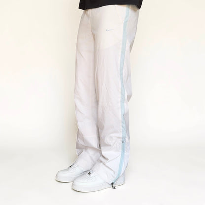 RARE 2000s Nike Trackpants White - (S)