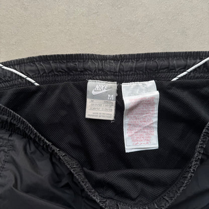 SUPER RARE 2000s Nike Trackpants Black *PREMIUM* - (M)