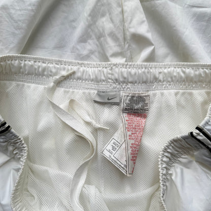 SUPER RARE 2000s Baggy Nike Trackpants White *PREMIUM* - (L)