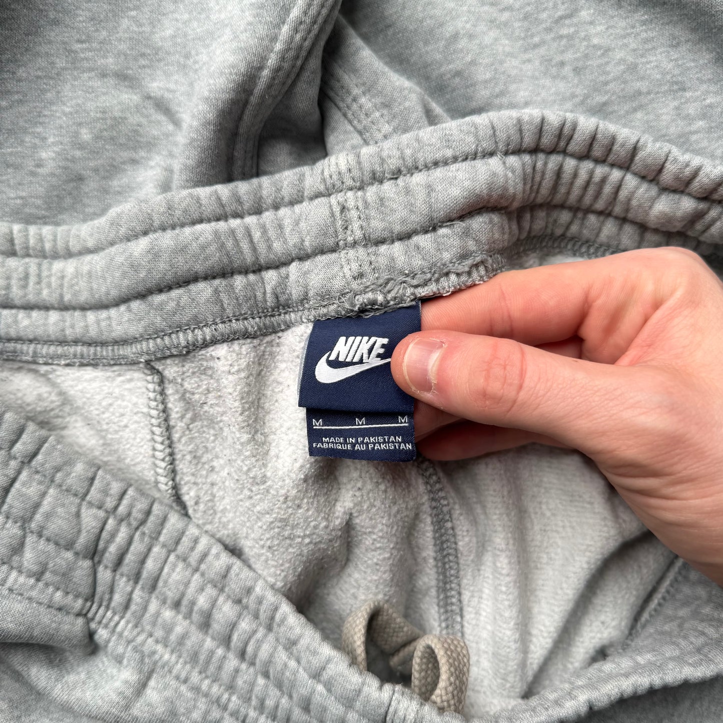 RARE 2000s Nike Joggers Grey - (M)