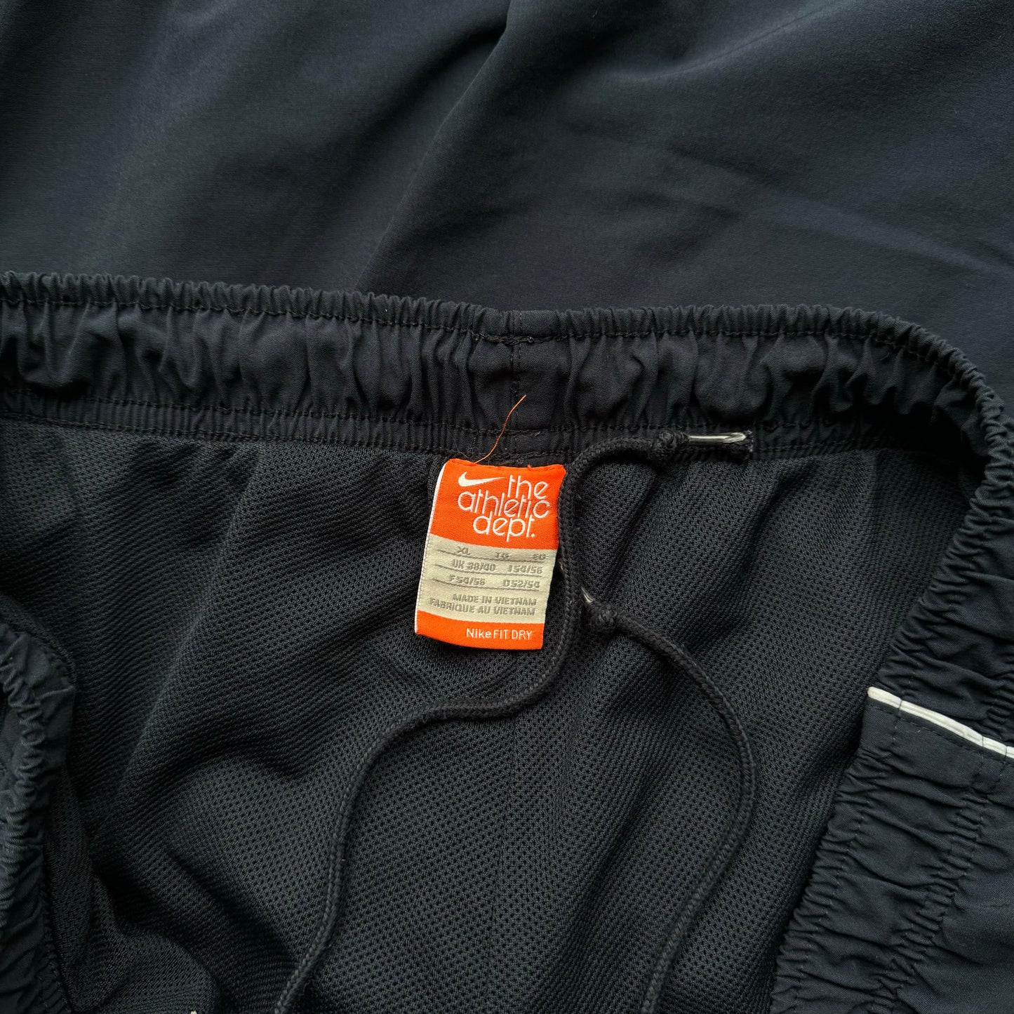 RARE 2000s Baggy Nike Trackpants Navy - (L)