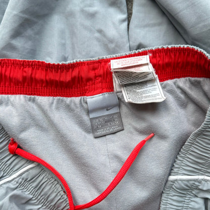 RARE 2000s Nike Trackpants Grey - (L)