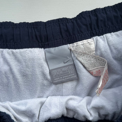 SUPER RARE 2000s Nike Trackpants Navy - (XL)