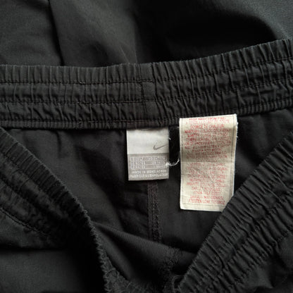 RARE 2000s Nike Trackpants Black - (L)