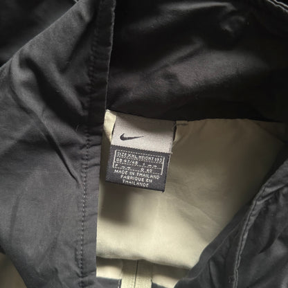 RARE 2000s Nike Track Jacket Grey - (XL)