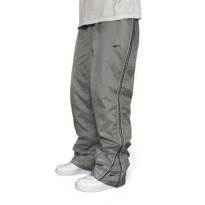 SUPER RARE 2000s Baggy Nike Trackpants Grey - (L)